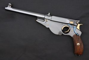 Bergmann 1896 No. 3 Target Pistol, ANTIQUE, 1444, O-271