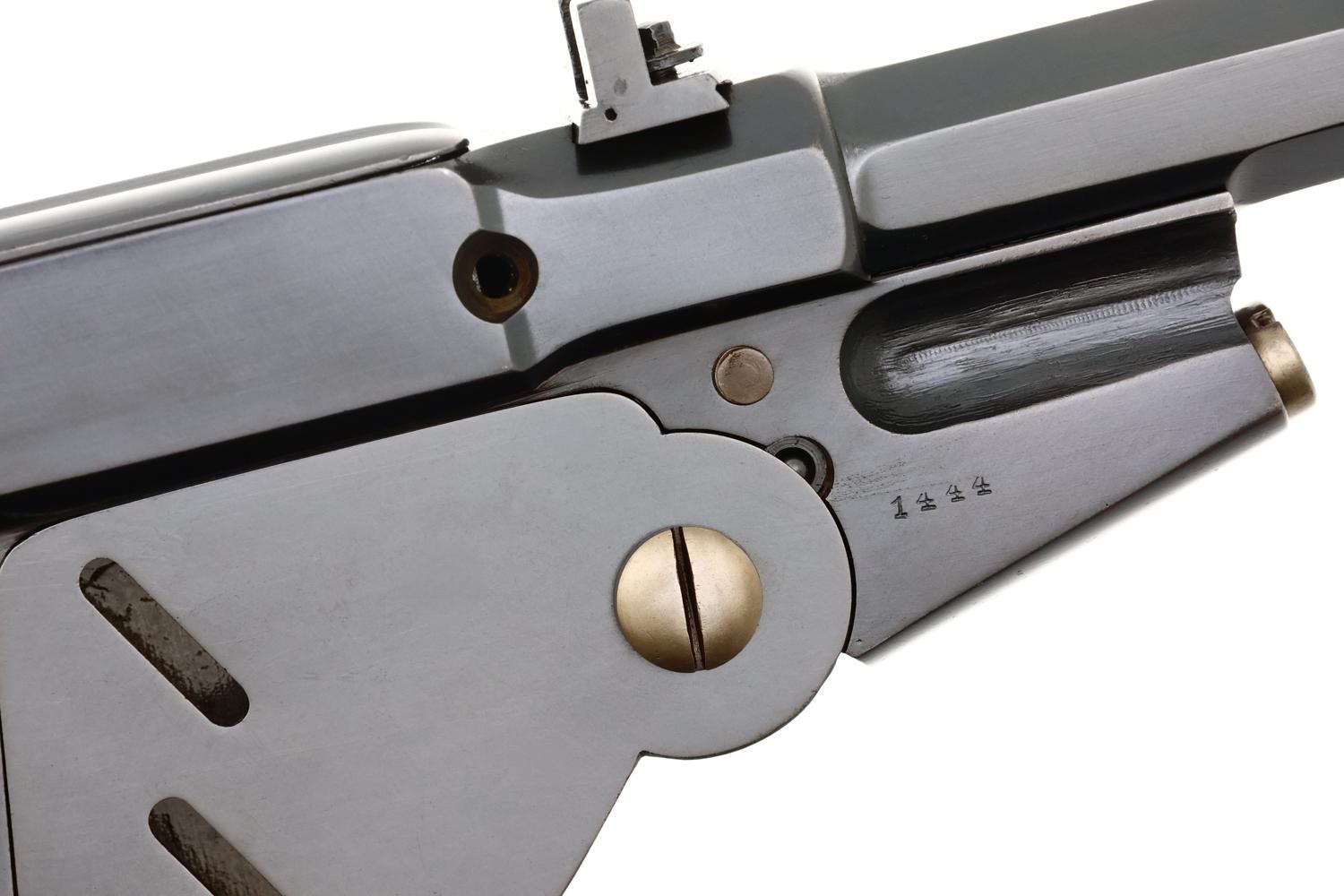 Bergmann 1896 No. 3 Target Pistol, ANTIQUE, 1444, O-271 - Image 7