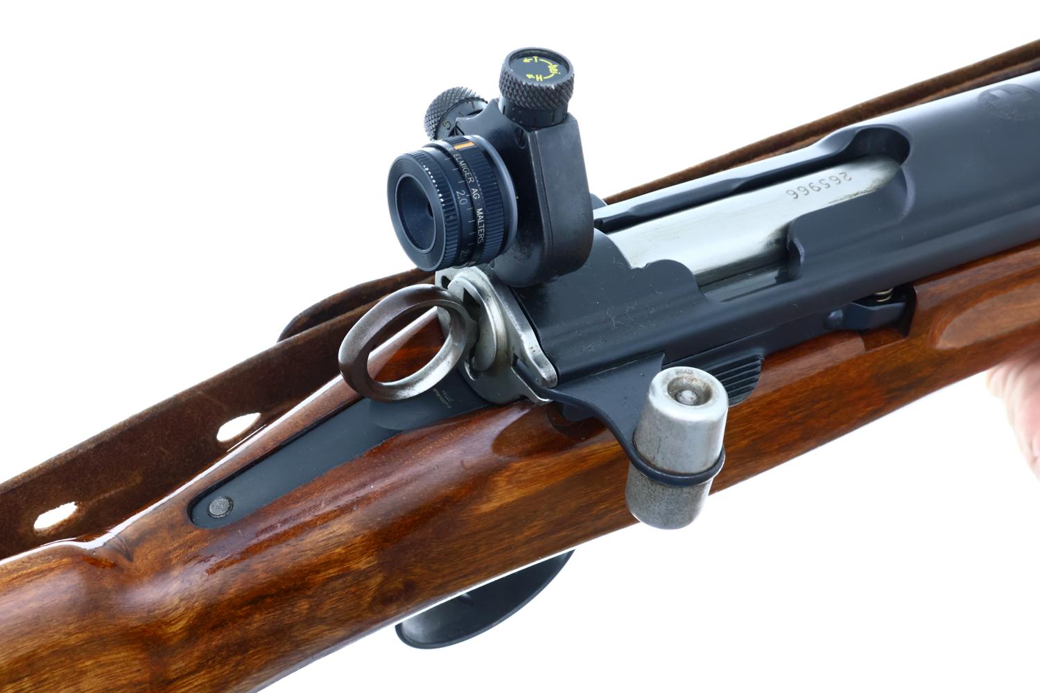 Bern K31 Swiss Target Rifle, Competition Stickers, P265966, FB02110 - Image 4