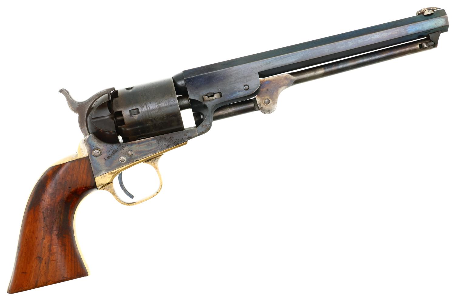 Colt 1851 Commercial Navy Revolver, ANTIQUE, 185271, O-264 - Image 3
