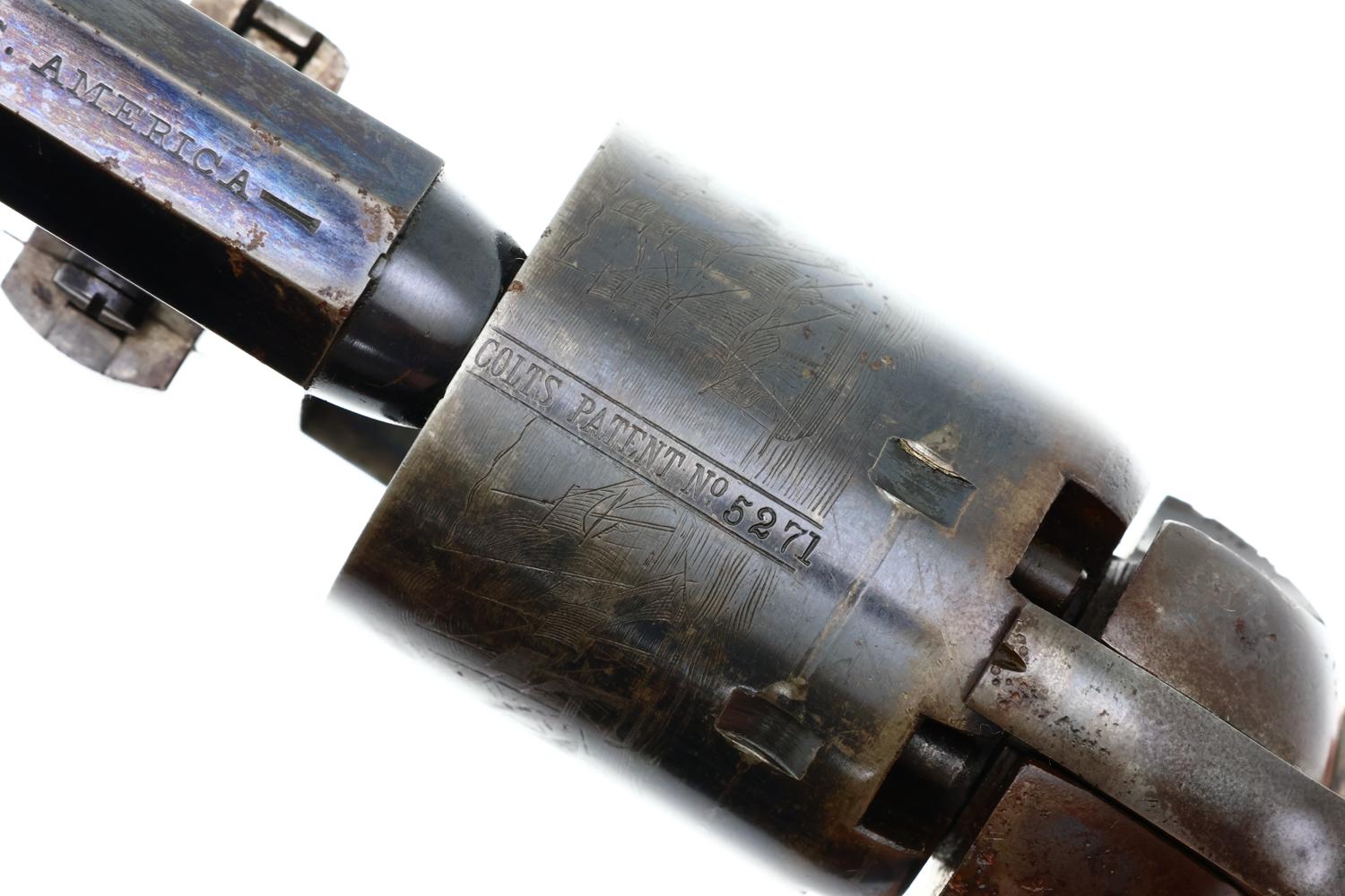 Colt 1851 Commercial Navy Revolver, ANTIQUE, 185271, O-264 - Image 6