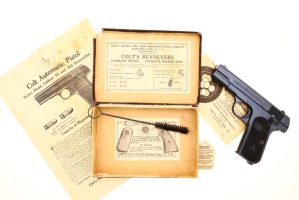 Colt 1908 Hammerless, .380 ACP, Factory Box, 58979, FB01642