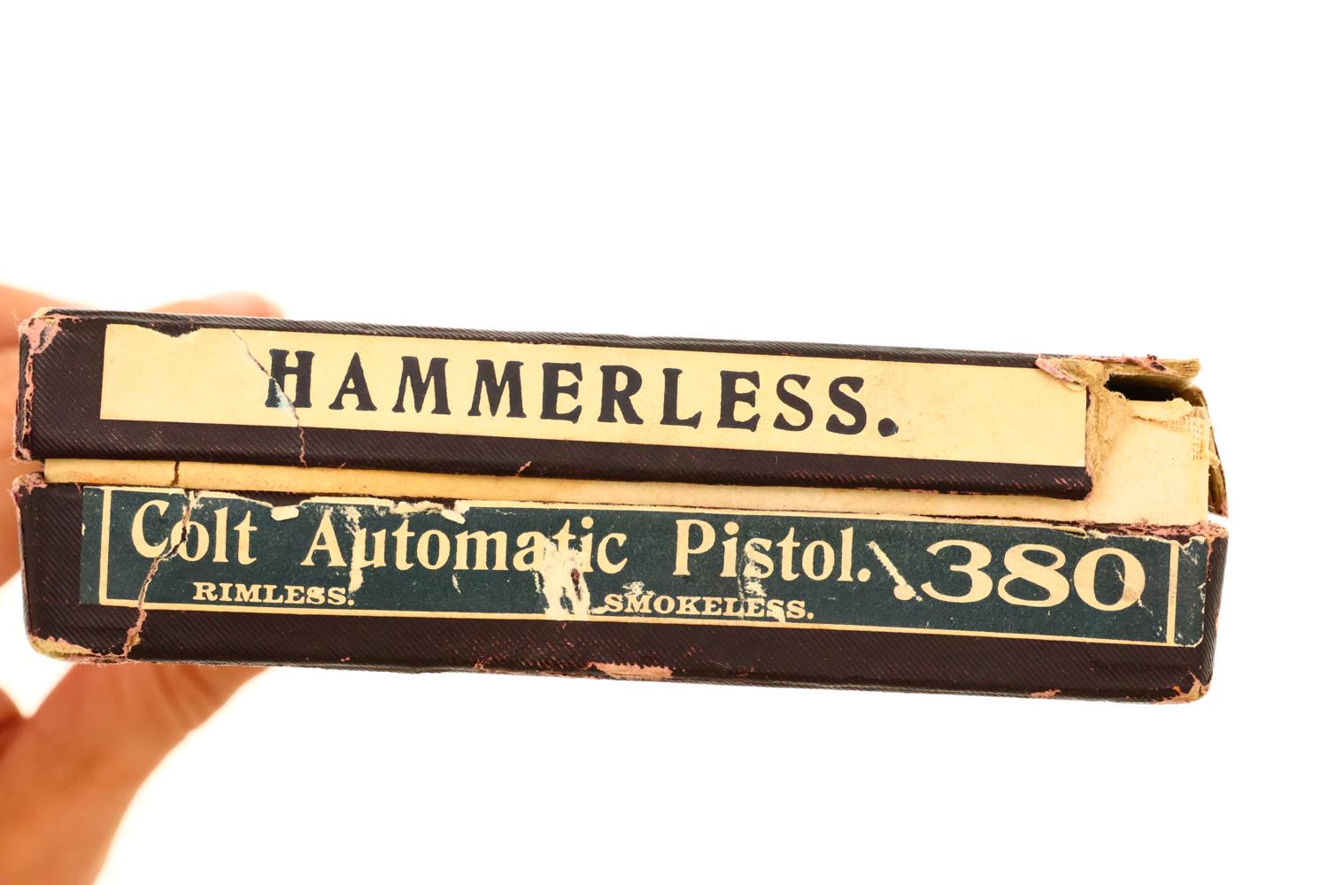 Colt 1908 Hammerless, .380 ACP, Factory Box, 58979, FB01642 - Image 11