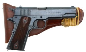Colt 1911 US Military Pistol, WWI Navy Shipped, Rig, 233011, FB01628