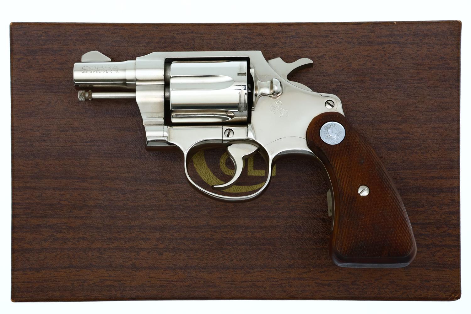 Colt Cobra, 38 Special, Factory Nickle, 268183-LW, Boxed, FB02157 - Image 13