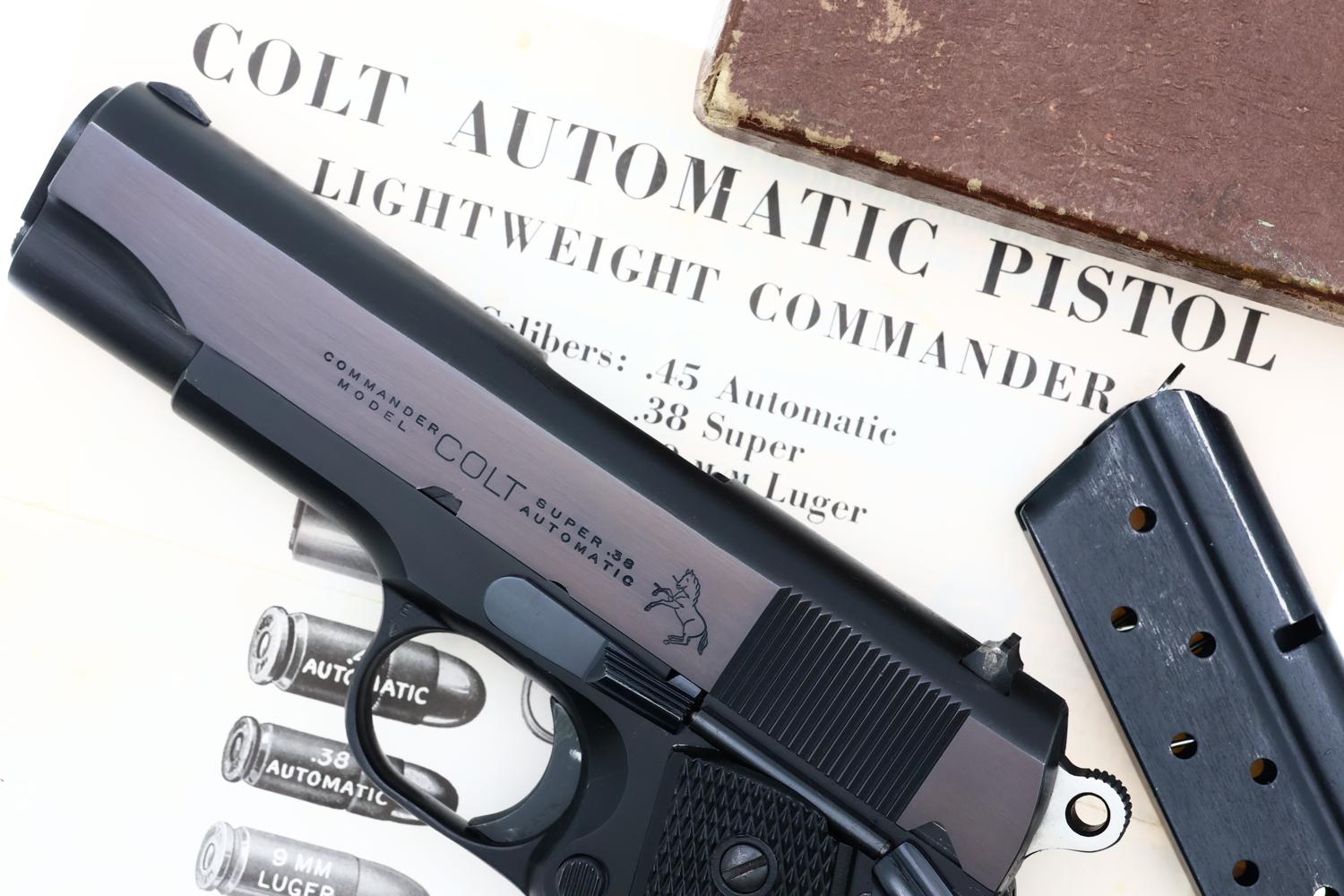 Colt Commander Super 38 Lightweight Pistol, Boxed, 8371-LW, FB01692 - Image 5