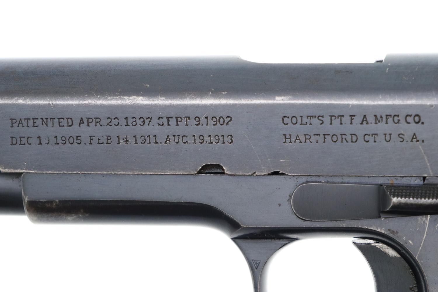Colt Government Model, British .455, Correct Magazine, W72250, FB01517 - Image 5