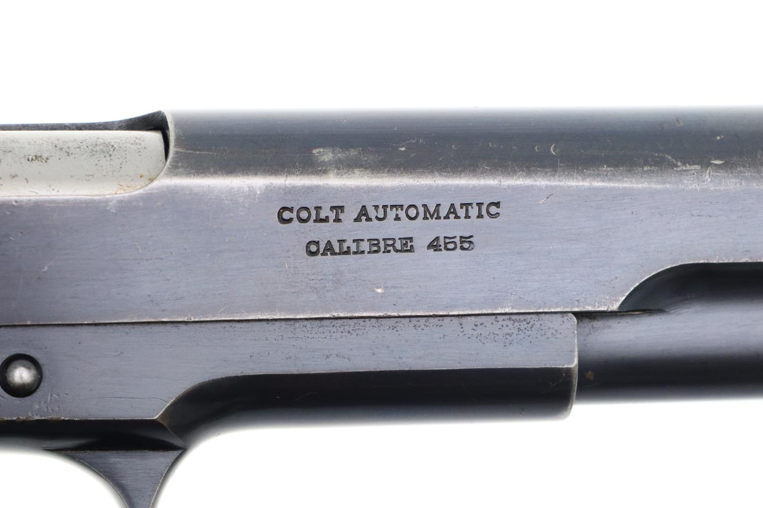 Colt Government Model, British .455, Correct Magazine, W72250, FB01517 - Image 9