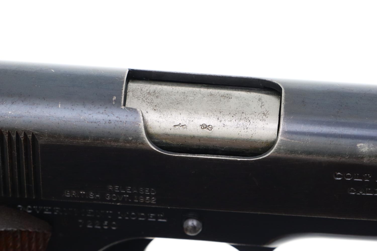 Colt Government Model, British .455, Correct Magazine, W72250, FB01517 - Image 10