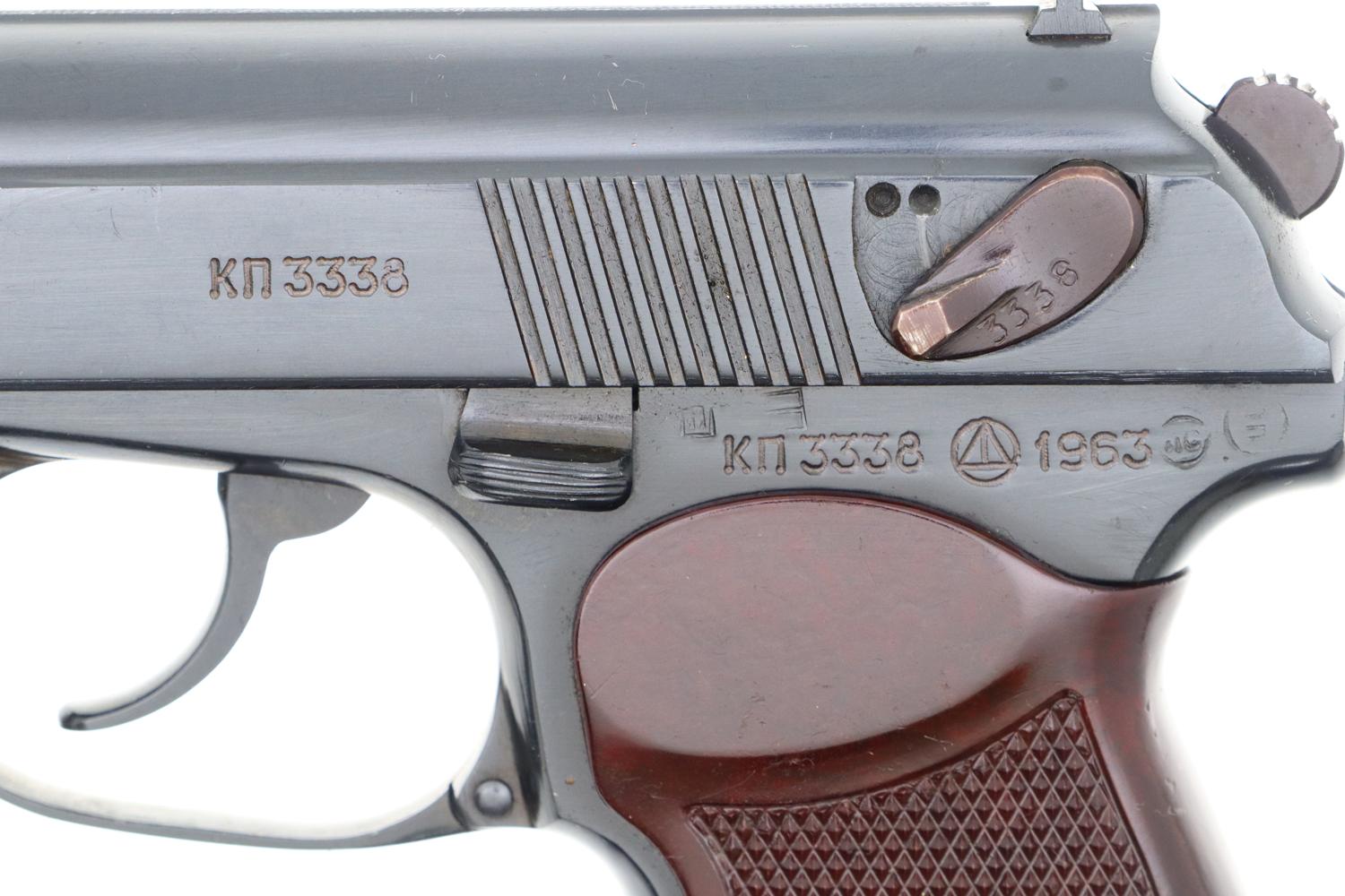 Early Russian Military, Makarov, Matching Mags, Dated 1963, 3338, FB00409 - Image 4