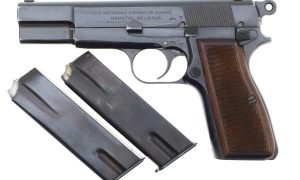 FN German WWII Military High Power Pistol, Spare Magazine, 162155, FB01465