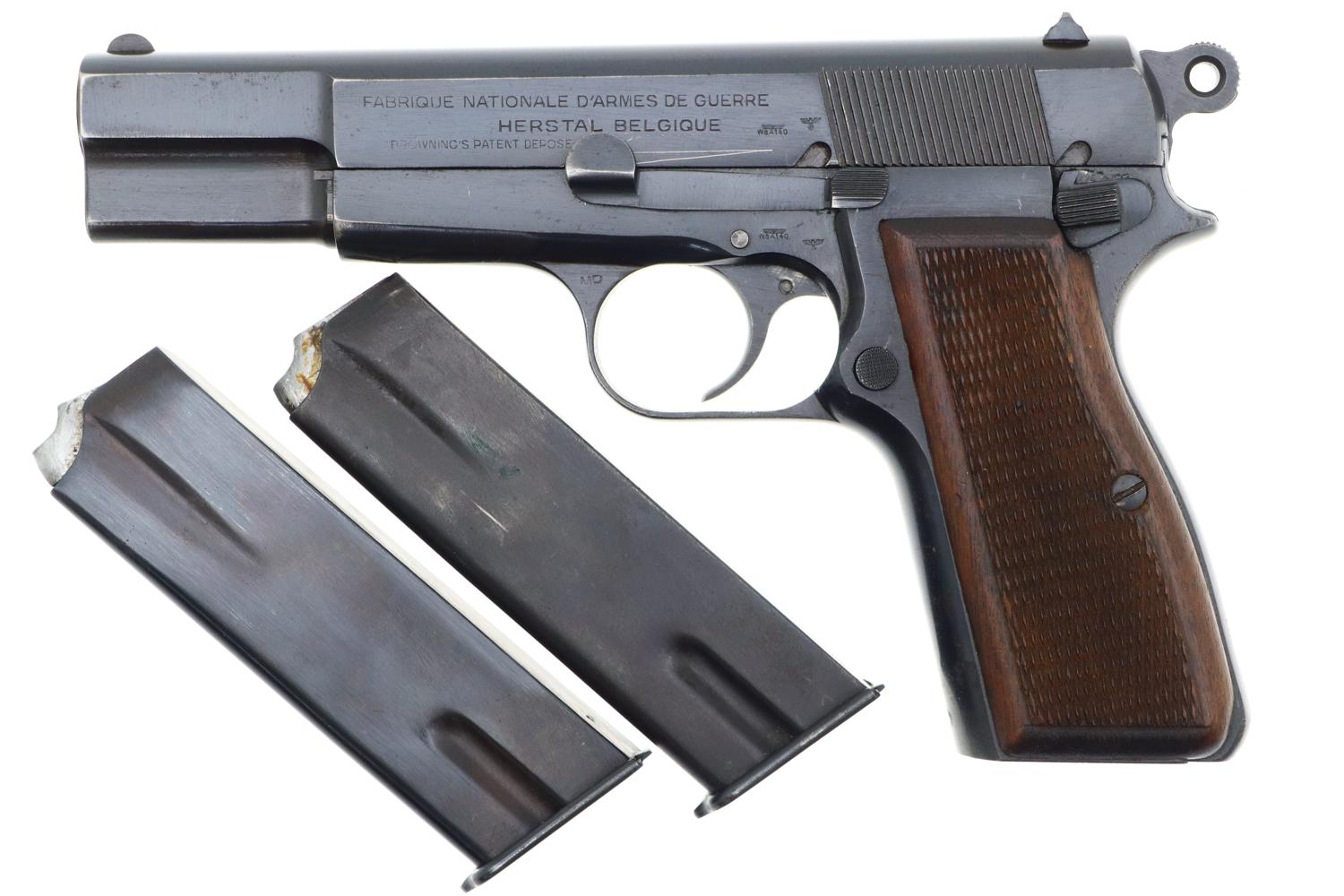 FN German WWII Military High Power Pistol, Spare Magazine, 162155, FB01465