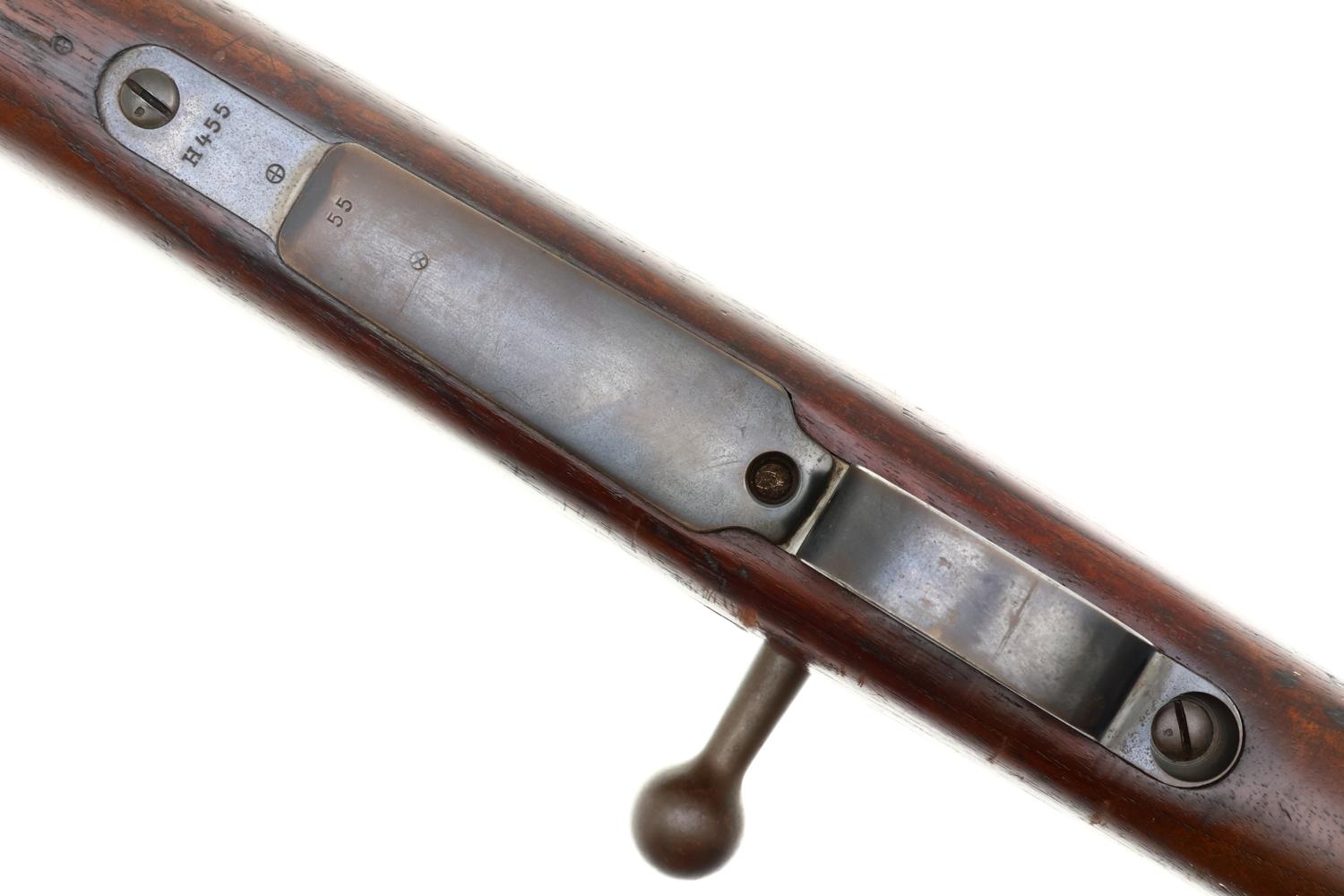 German Loewe 1895 Chilean Mauser Military Rifle, ANTIQUE, H455, FB01789 - Image 8