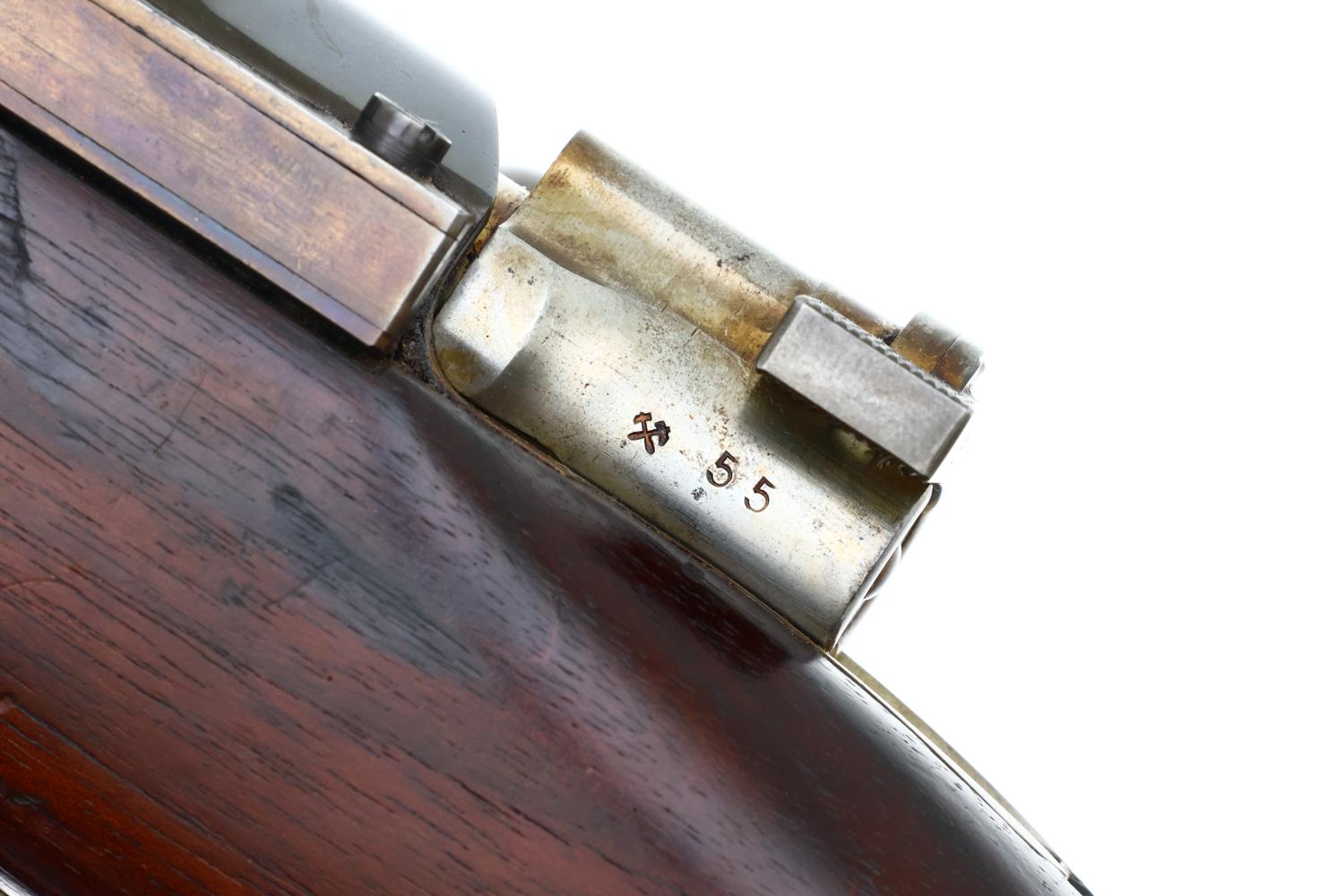 German Loewe 1895 Chilean Mauser Military Rifle, ANTIQUE, H455, FB01789 - Image 11