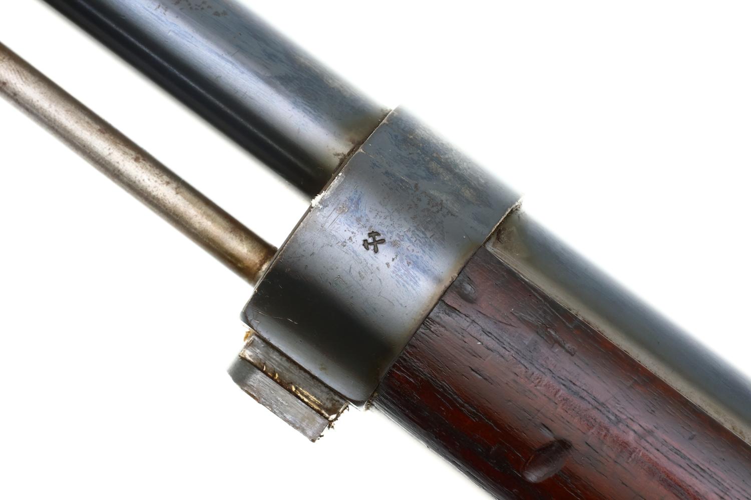 German Loewe 1895 Chilean Mauser Military Rifle, ANTIQUE, H455, FB01789 - Image 14