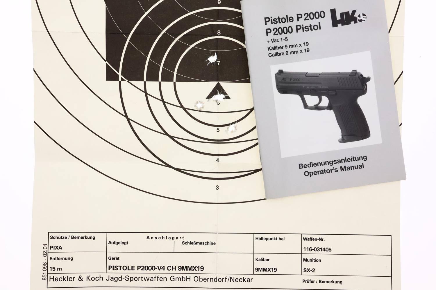 H&K P2000, Scarce Swiss Police Contract, Boxed, 116-031405, FB02064 - Image 15