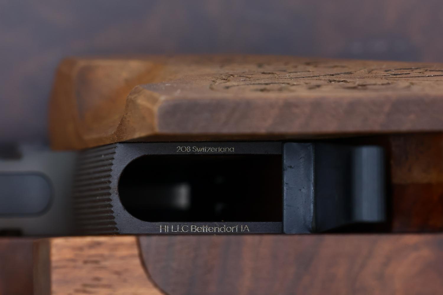 Hammerli 208 Pistol Engraved 125 Year Commemorative, Cased, JP0335, FB02062 - Image 5