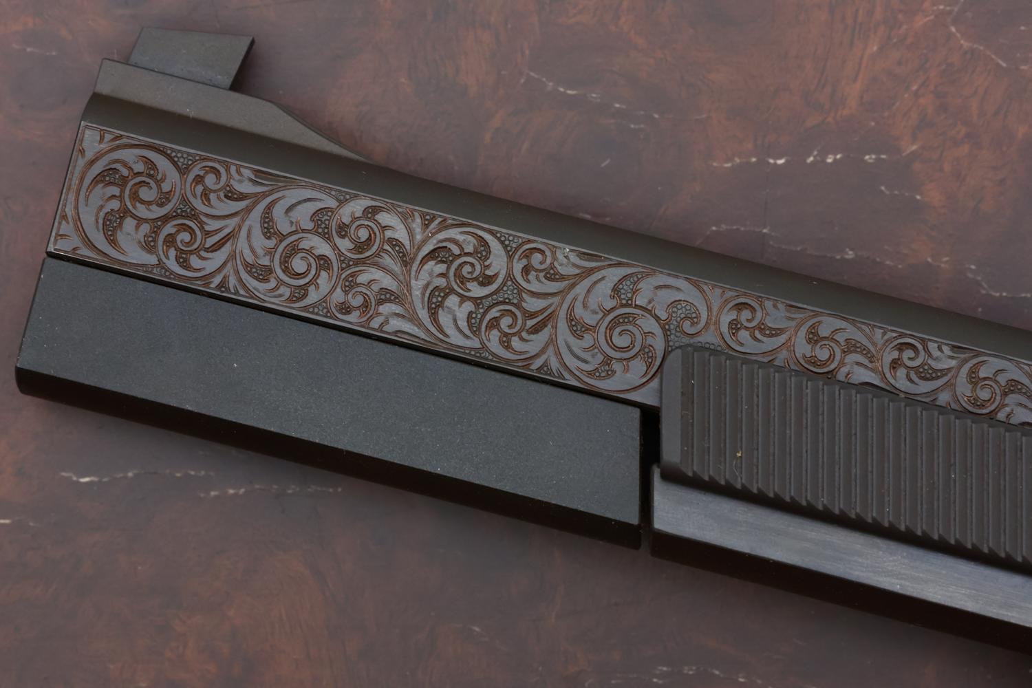 Hammerli 208 Pistol Engraved 125 Year Commemorative, Cased, JP0335, FB02062 - Image 11