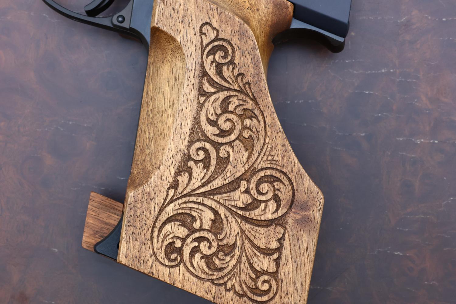 Hammerli 208 Pistol Engraved 125 Year Commemorative, Cased, JP0335, FB02062 - Image 12