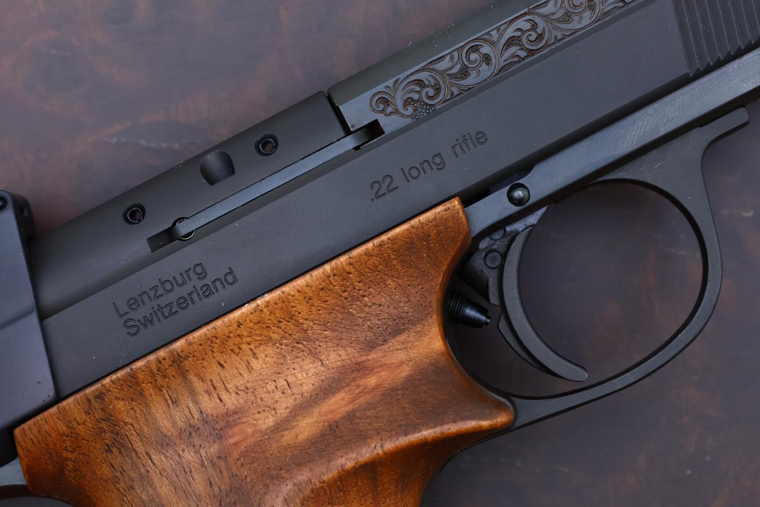 Hammerli 208 Pistol Engraved 125 Year Commemorative, Cased, JP0335, FB02062 - Image 13