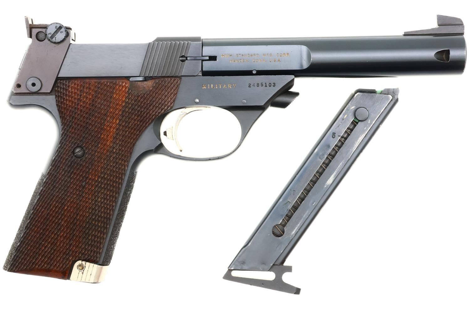 High Standard Supermatic Citation Military Pistol, 2485103, FB01274 - Image 4