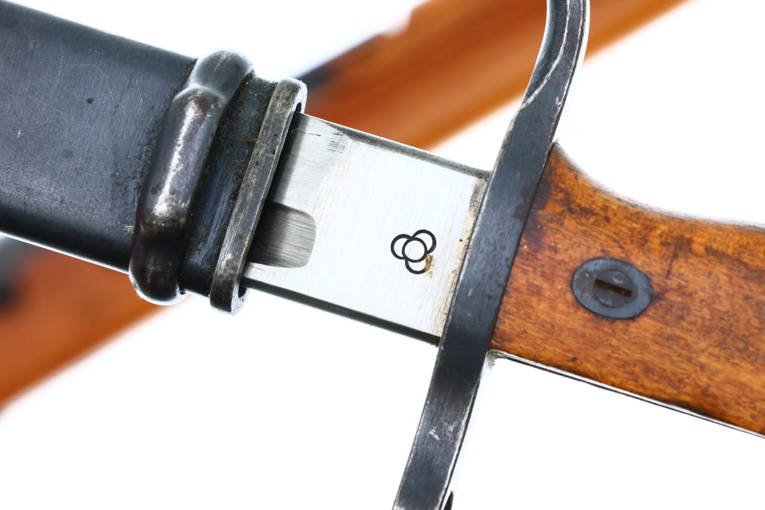 Japanese Arisaka Type 38 WWII Military Rifle, Bayonet, 41039, FB01805 - Image 10