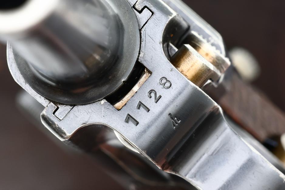 Mauser 1936 dated S/42 Luger Pistol, Rig, 1128h, FB01578 - Image 6