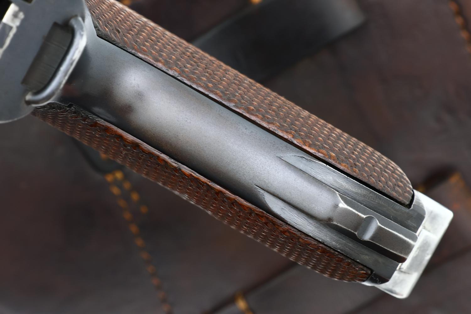 Mauser 1936 dated S/42 Luger Pistol, Rig, 1128h, FB01578 - Image 11