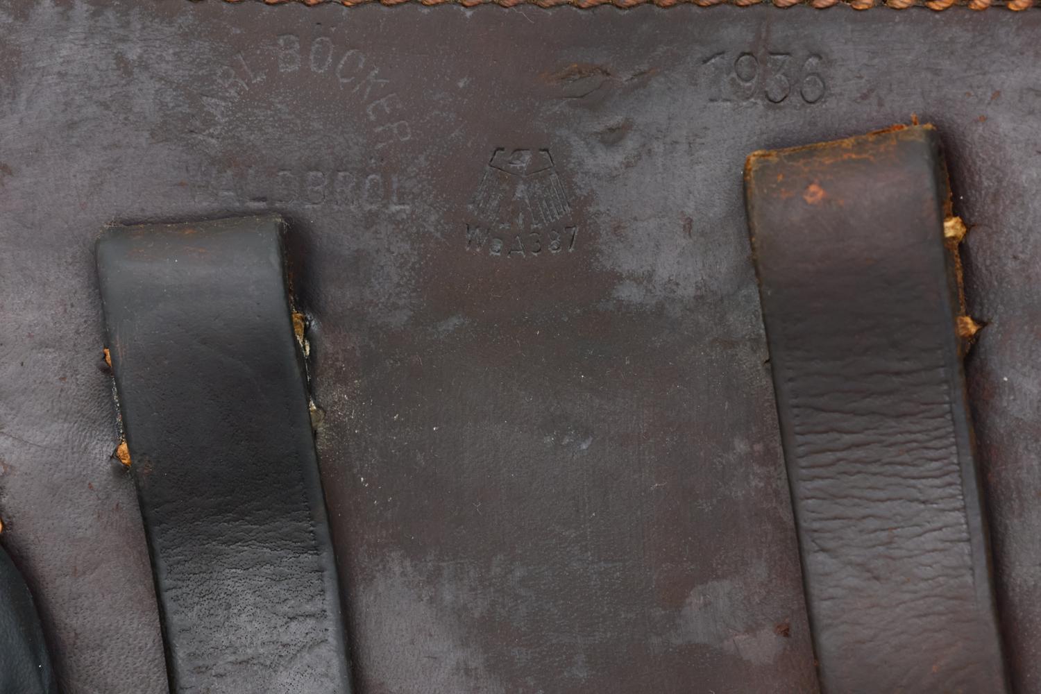 Mauser 1936 dated S/42 Luger Pistol, Rig, 1128h, FB01578 - Image 18