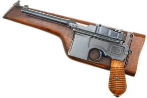 Mauser C96 1930 Commercial Pistol, Military Stock, 853957, FB01559