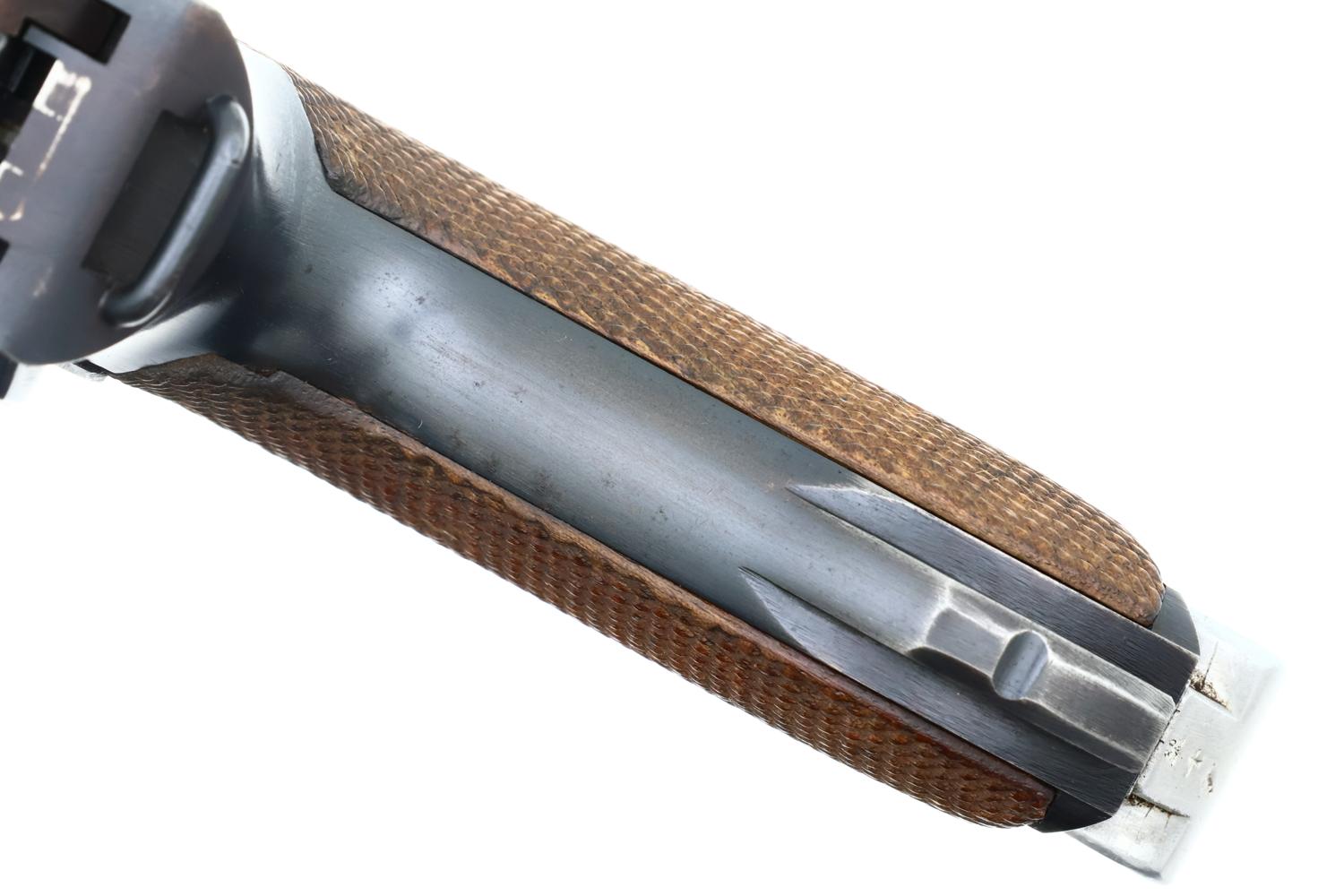 Mauser Luger 1938 S/42 German WWII Military pistol, 8300i, FB01576 - Image 9