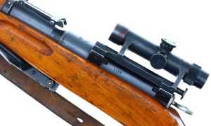Swiss Bern ZFK 55 Military Sniper Rifle, Matching, 1168, FB02118