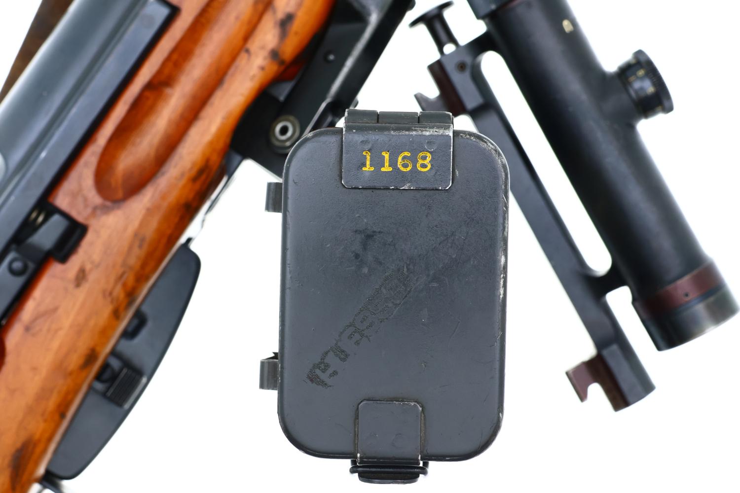 Swiss Bern ZFK 55 Military Sniper Rifle, Matching, 1168, FB02118 - Image 7