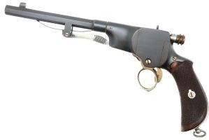 Incredible Austrian Passler & Seidl 1887 Repeating Pistol, ANTIQUE, O-270