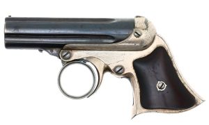 Remington-Elliot Ring Trigger Pepper Box Derringer, .22, 3600, O-143