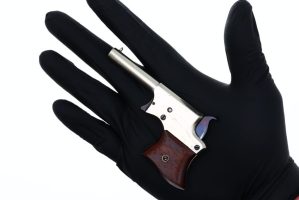 Remington No. 1 Vest Pocket Pistol, Factory Nickle, ANTIQUE, 81462, O-165