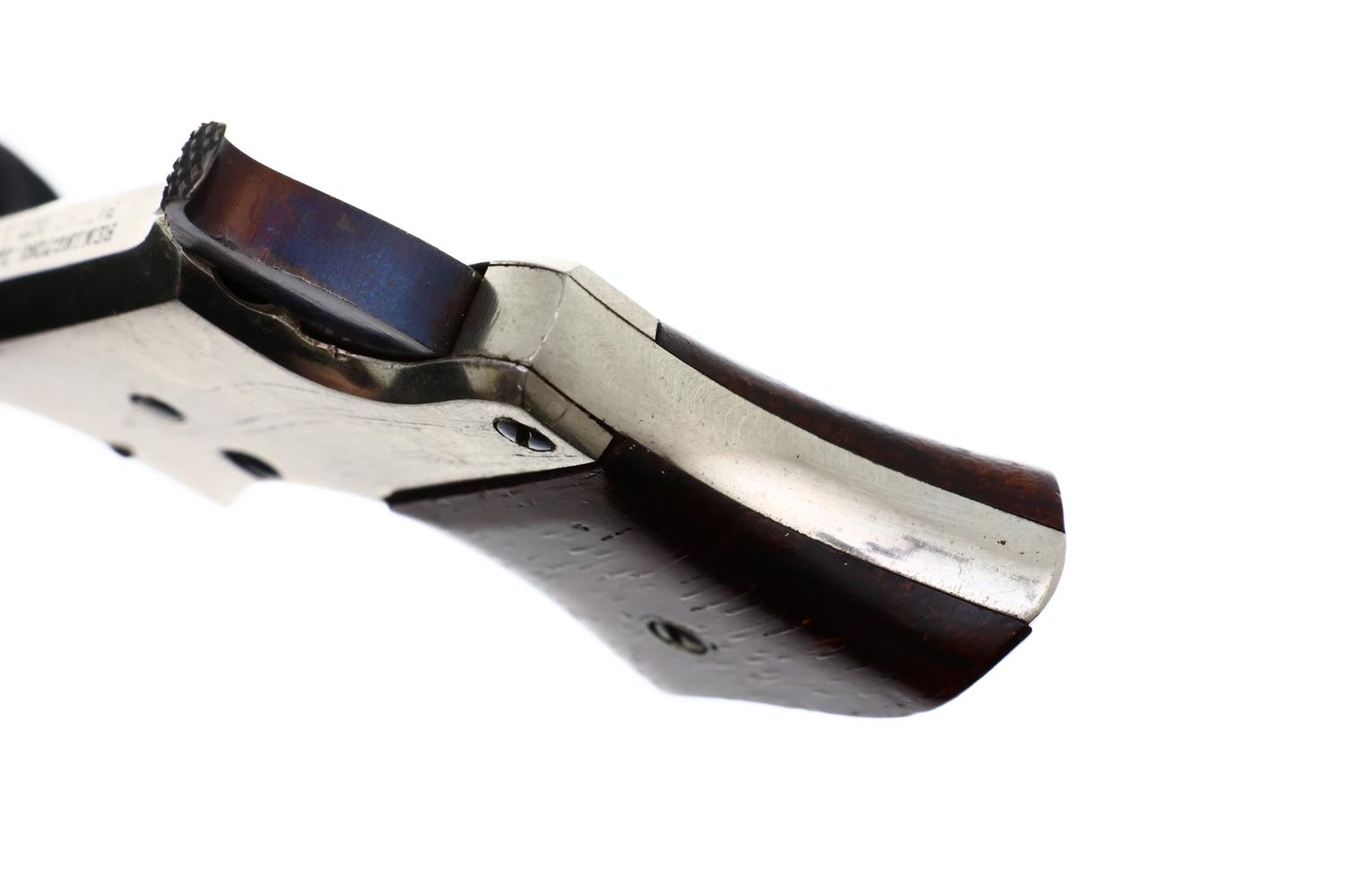 Remington No. 1 Vest Pocket Pistol, Factory Nickle, ANTIQUE, 81462, O-165 - Image 5