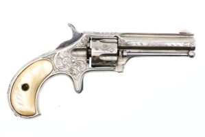 Remington Smoot 1st Model, Factory Engraved Revolver, ANTIQUE, 377, O-142