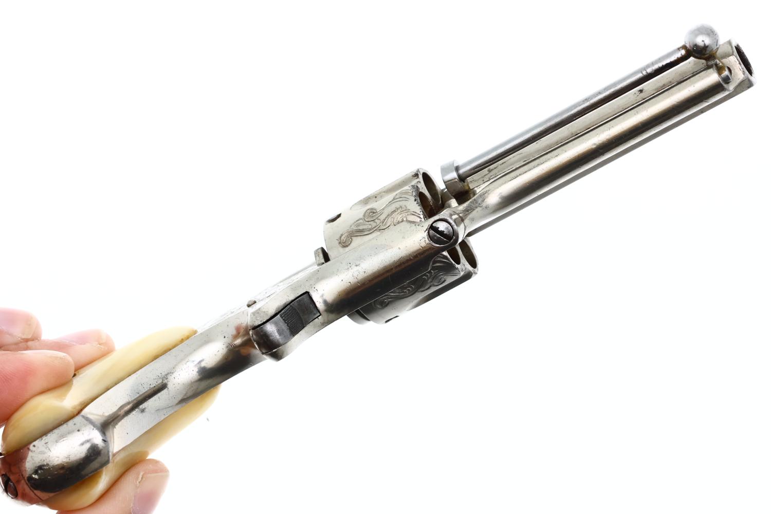 Remington Smoot 1st Model, Factory Engraved Revolver, ANTIQUE, 377, O-142 - Image 9