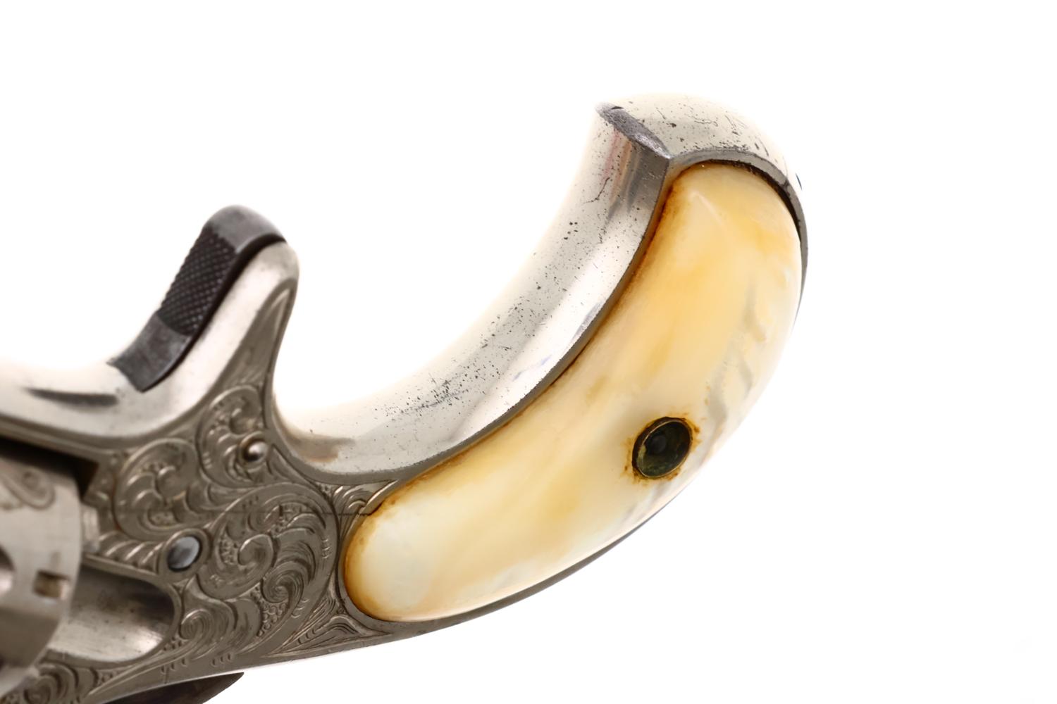 Remington Smoot 1st Model, Factory Engraved Revolver, ANTIQUE, 377, O-142 - Image 10