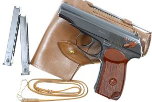 Russian Military, Makarov Rig, Matching Magazines, Dated 1963, 644, FB00407