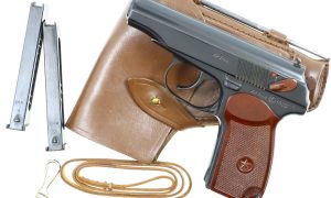 Russian Military, Makarov Rig, Matching Magazines, Dated 1963, 644, FB00407