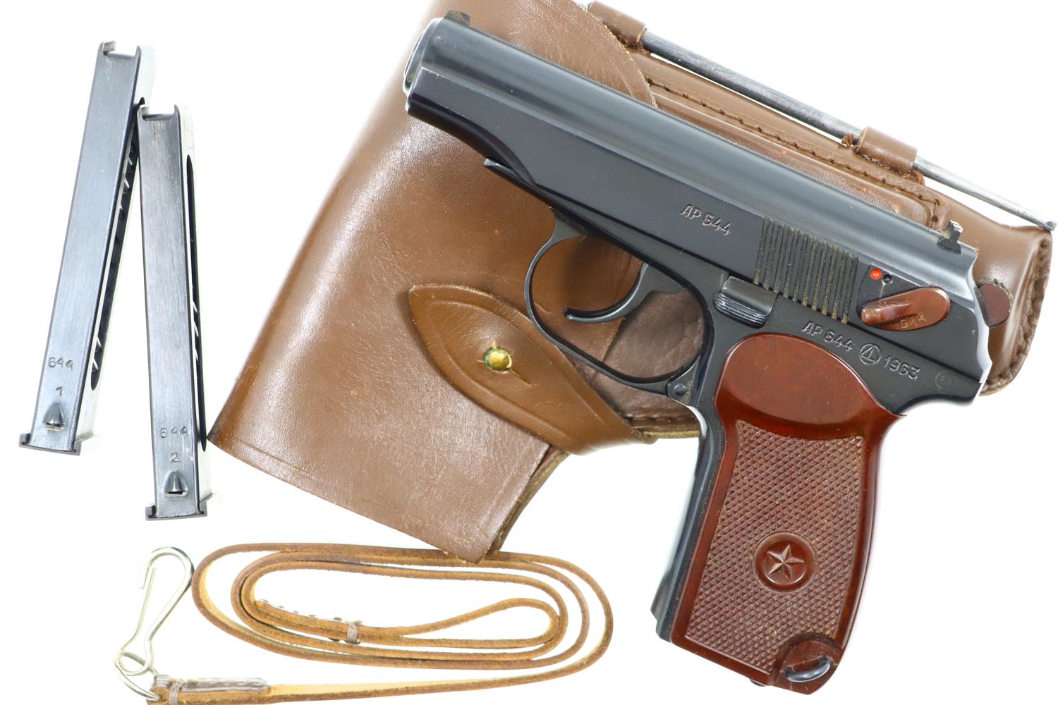 Russian Military, Makarov Rig, Matching Magazines, Dated 1963, 644, FB00407