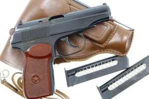 Russian Military, Makarov Rig, Matching Magazines, Dated 1963, 644, FB00407