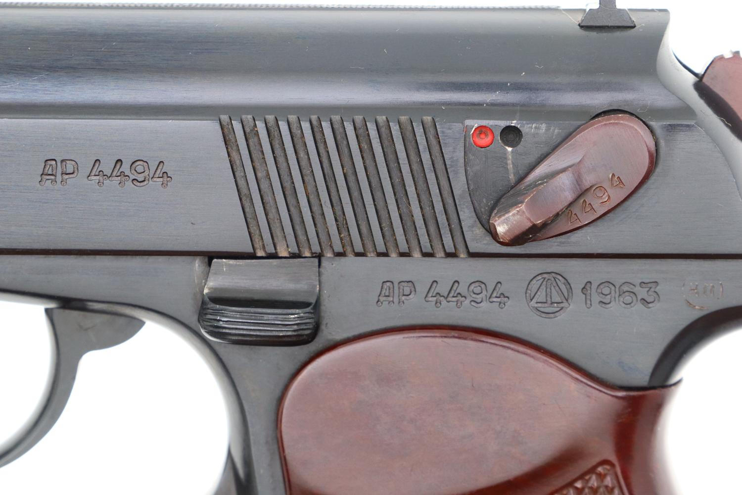 Russian Military Makarov, 2 Factory Matching Mags, Dated 1963, FB00420 - Image 5