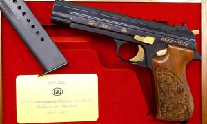 SIG, Luxury P210, 125 Year Commemorative, Cased, JP478, FB02344