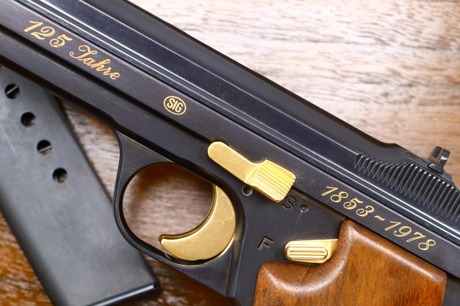 SIG, Luxury P210, 125 Year Commemorative, Cased, JP478, FB02344 - Image 3