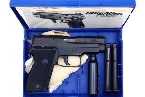 SIG Sauer P225 Pistol, Aargau Police, Swiss Made, Boxed, M436016, FB02054