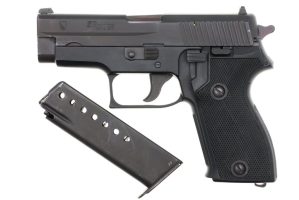 SIG Sauer P225 Pistol, Zurich Police, Swiss Assembled, M418888, FB02051