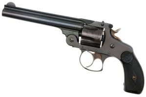 S&W .38 DA, Early 4th Model Revolver, ANTIQUE, 366774, FB01565